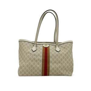Gucci Ophidia Gg Medium Tote Bag White #352133F73B